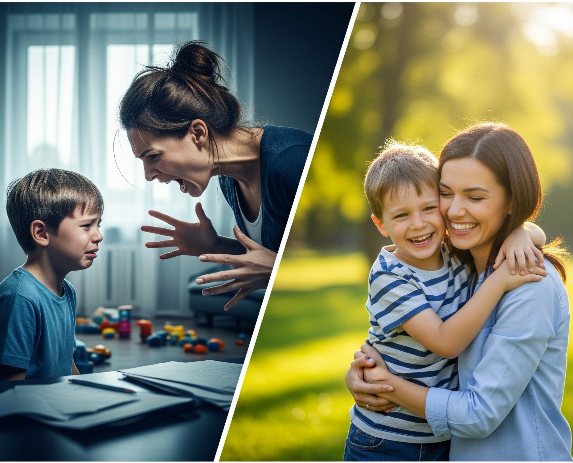 Comparativa Antes y Después al aplicar la Guía de Crianza Consciente